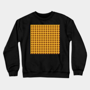 yellow black orange polka dot pattern Crewneck Sweatshirt